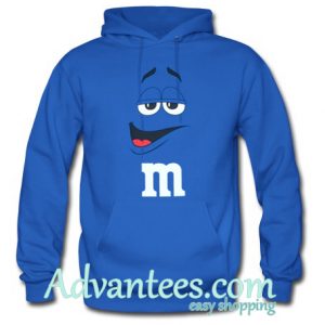 M&M Big Face Costume hoodie