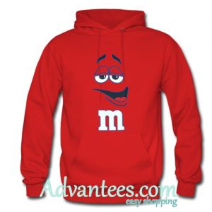 M&M Big Face Costume hoodie