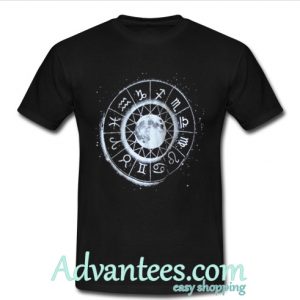 Moon Zodiac t shirt