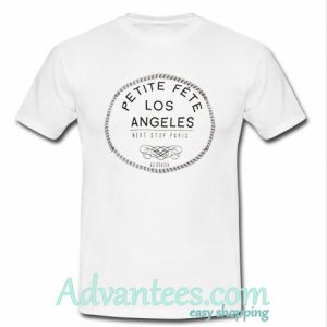 Petite Fete Los Angeles t shirt
