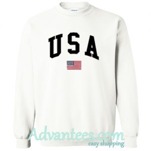 USA Flag Sweatshirt