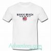 Waikiki Beach Hawaii USA T shirt