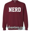 nerd sweatshirt