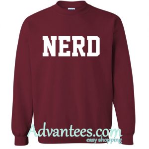 nerd sweatshirt