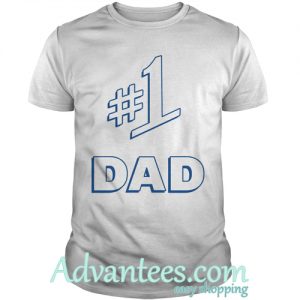 #1 Dad Shirt Seinfeld White Shirt
