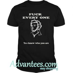 Asia Argento Fuck Everyone T Shirt