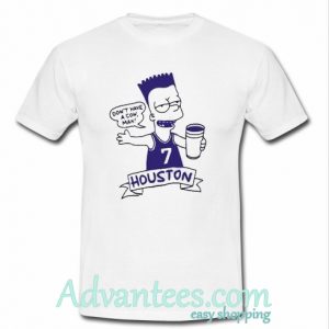 Bart Simpson Houston T Shirt