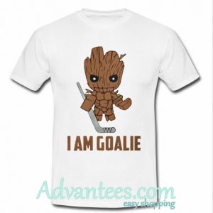 Best Groot hockey I am goalie shirt