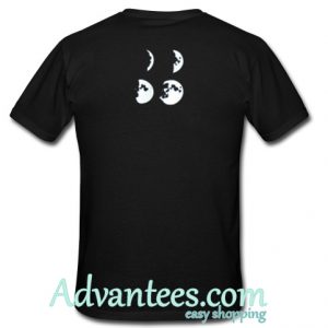 Moon T shirt back