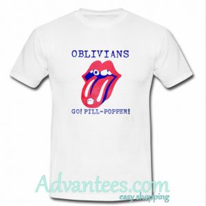 Oblivians Go Pill Popper T shirt