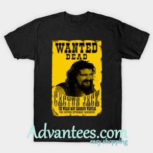 Official Cactus Jack wanted dead poster shirt