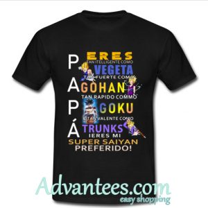 Papa Super Saiya Preferido Shirt