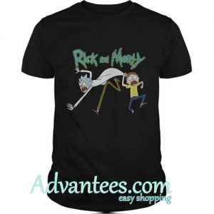 Rick And Morty Bike Jump Shirt