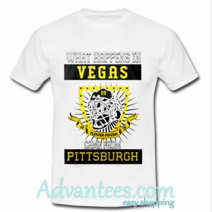 What happens in Vegas came from Pittsburgh shirt