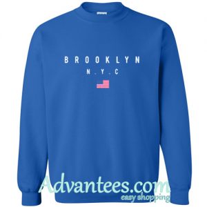 Brooklyn NYC Flag sweatshirt