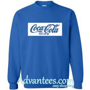 Coca Cola Trademark Logo Sweatshirt