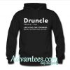 Druncle definition meaning hoodie