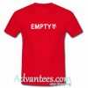 Empty T shirt