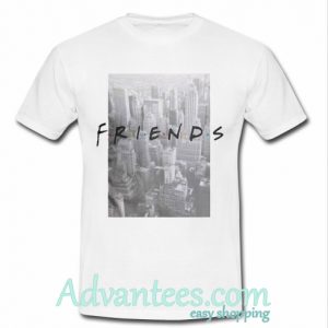 Friends Skyview TV show apparel New York Skyline shirt