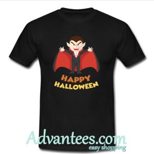 Happy Halloween Vampire Fang t shirt