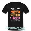 I want a man who is funny like dean strong like Sam shirt