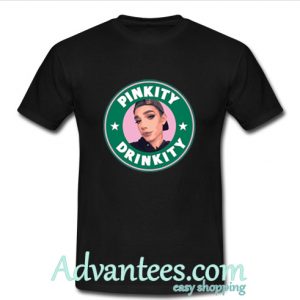 James Charles Pinkity Drinkity t shirt