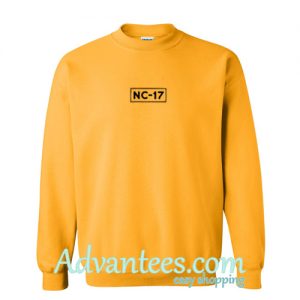 NC17 sweatshirt