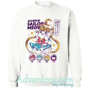 Sailor Meow sweatshirt