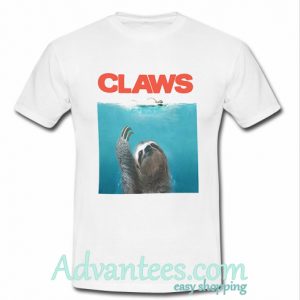 Tricky Ink Claws Sloth T Shirt