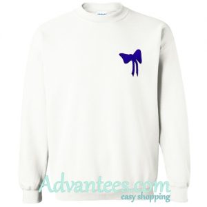 bow sweatshirt