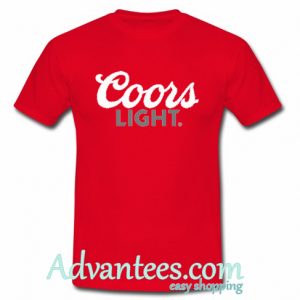 coors light t shirt