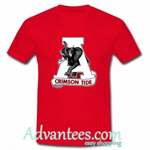 crimson peak tide logo t shirt