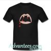 fang vampire Red Shark t shirt