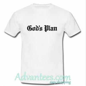 god's plan tshirt