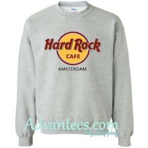 hard rock cafe amsterdam sweatshirt