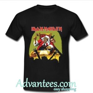 iron maiden ten years t shirt