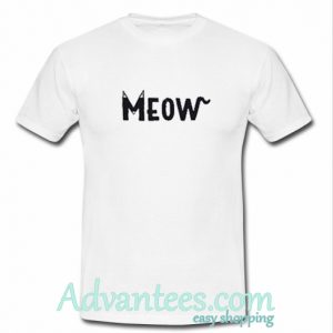 meow cat t shirt