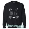 meow sweatshirt