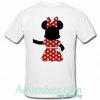 minnie mouse t shirt back