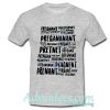 pregnant pregnant pregananant t shirt