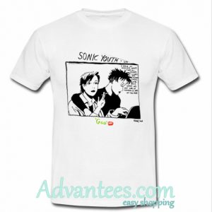 sonic youth t shirt