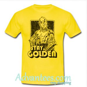 stay golden t shirt