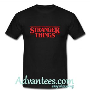 stranger things t shirt