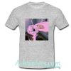 Cigarette Smoking Beer Can Vaporwave T-Shirt