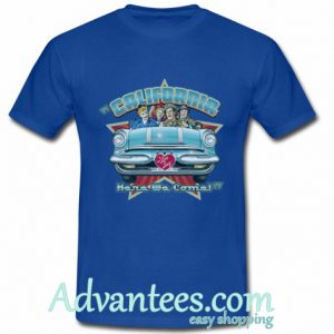 I Love Lucy California Here We Come t shirt