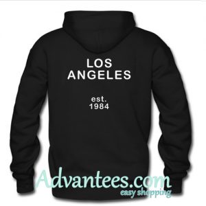 Los Angeles est 1984 hoodie