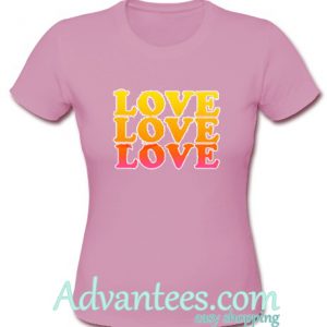 Triple Love T Shirt