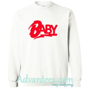 baby bowie sweatshirt