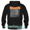 burn hoodie back
