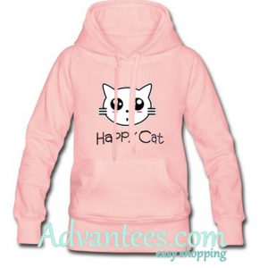 happy cat hoodie